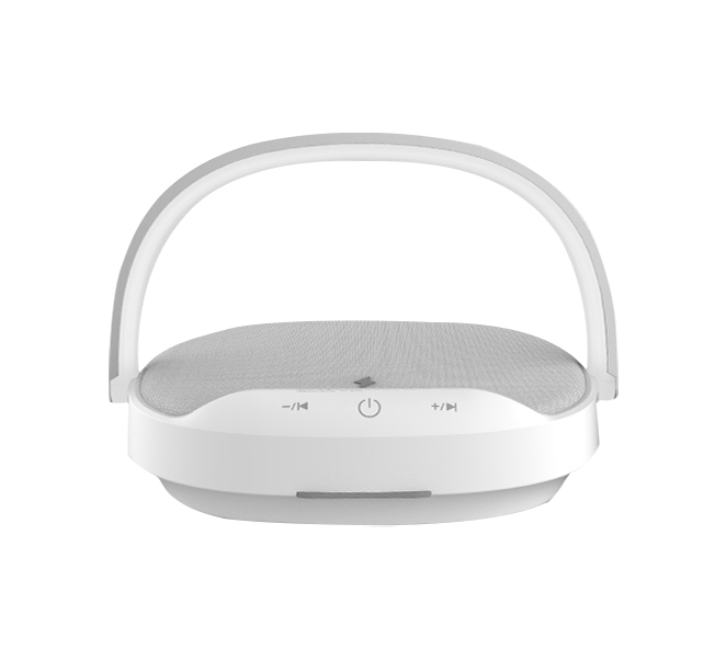 Portable Bluetooth Speaker With Wireless Charger