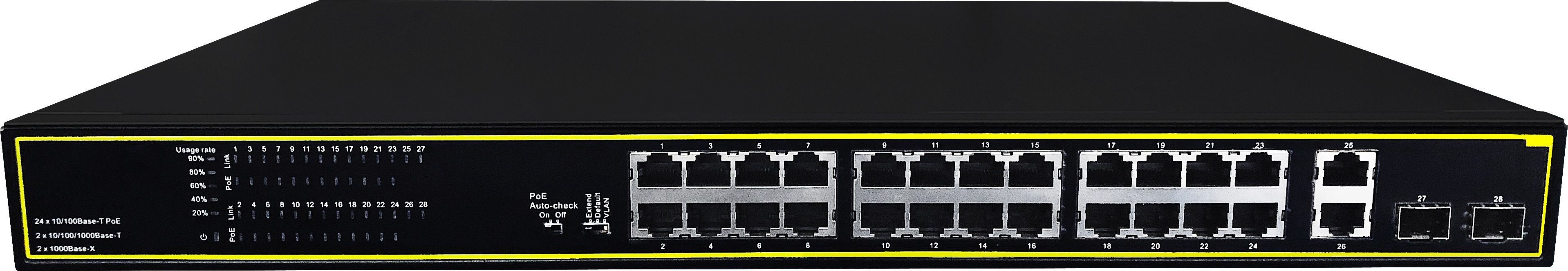 POE交換機 BBA2244G-450W