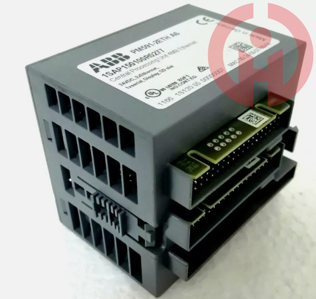 ABB PM5675-2ETH 1SAP151500R0278 AC500 Processor module.
