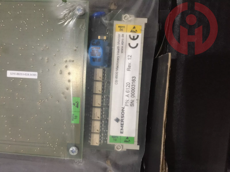 EMERSON Vibration Monitoring Module A6120 9199-00002