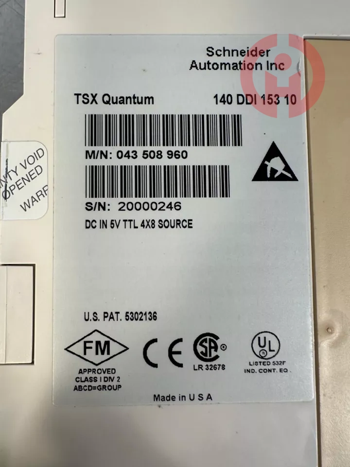 SCHNEIDER 140DDi15310 discrete input module Modicon Quantum