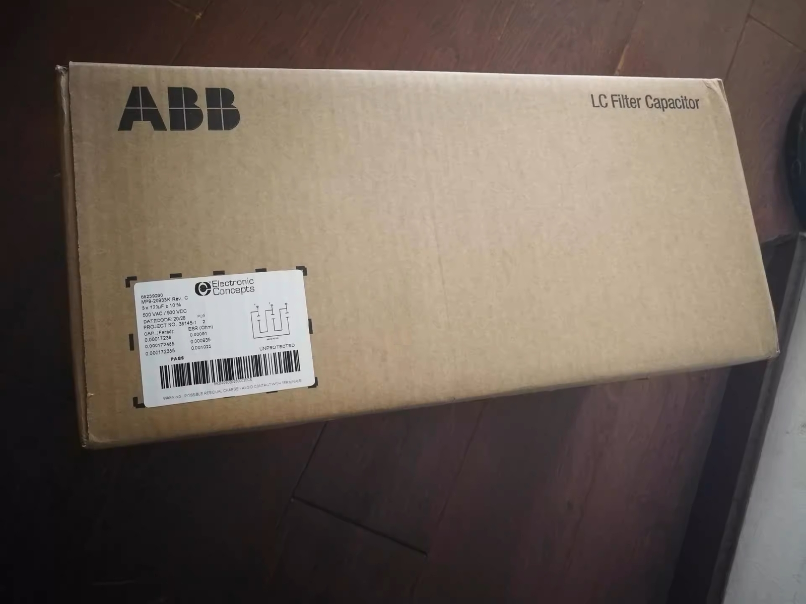 ABB MP9-3*246UF/500VAC