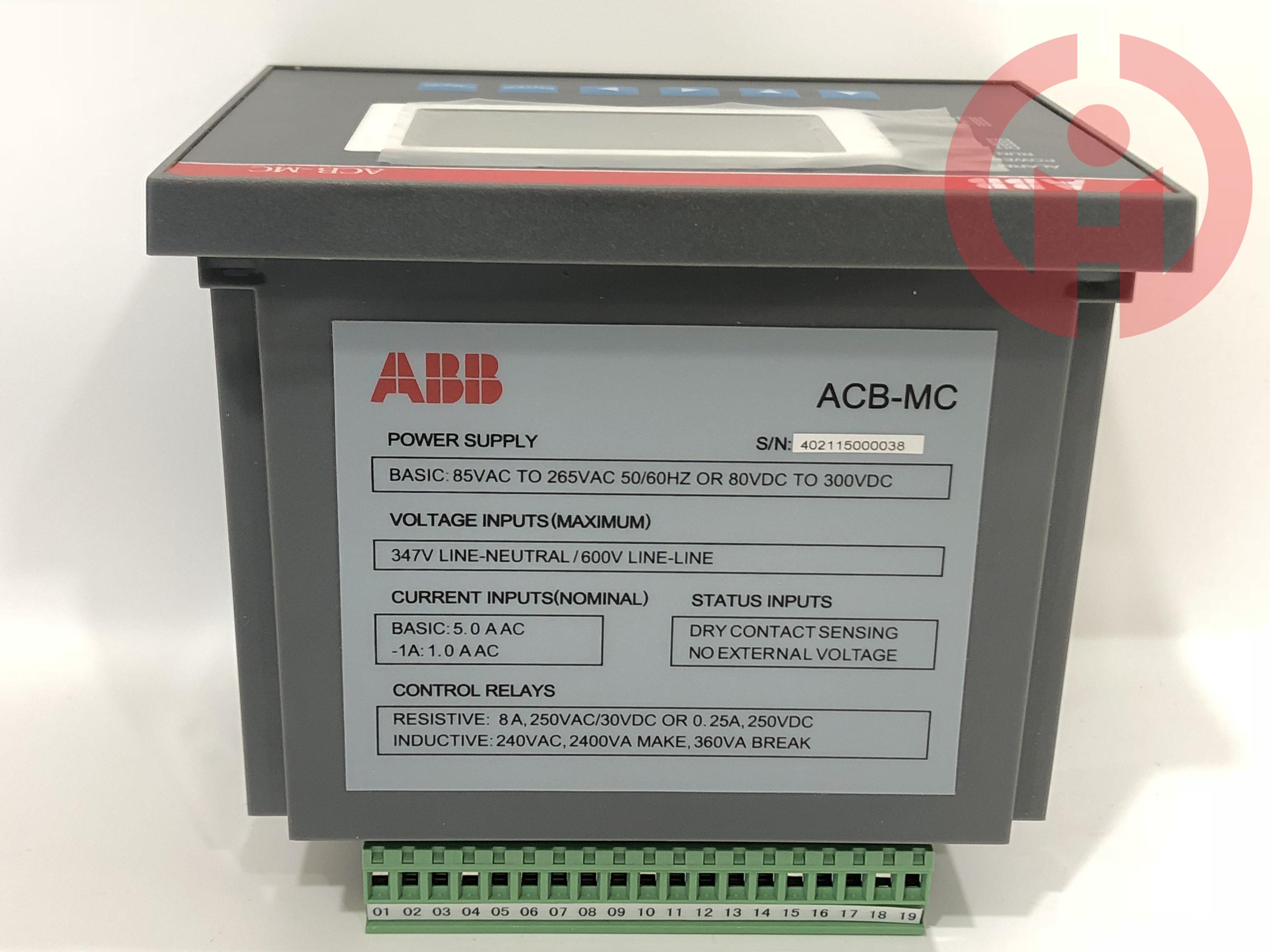 ABB Power monitoring and control device ACB-MC