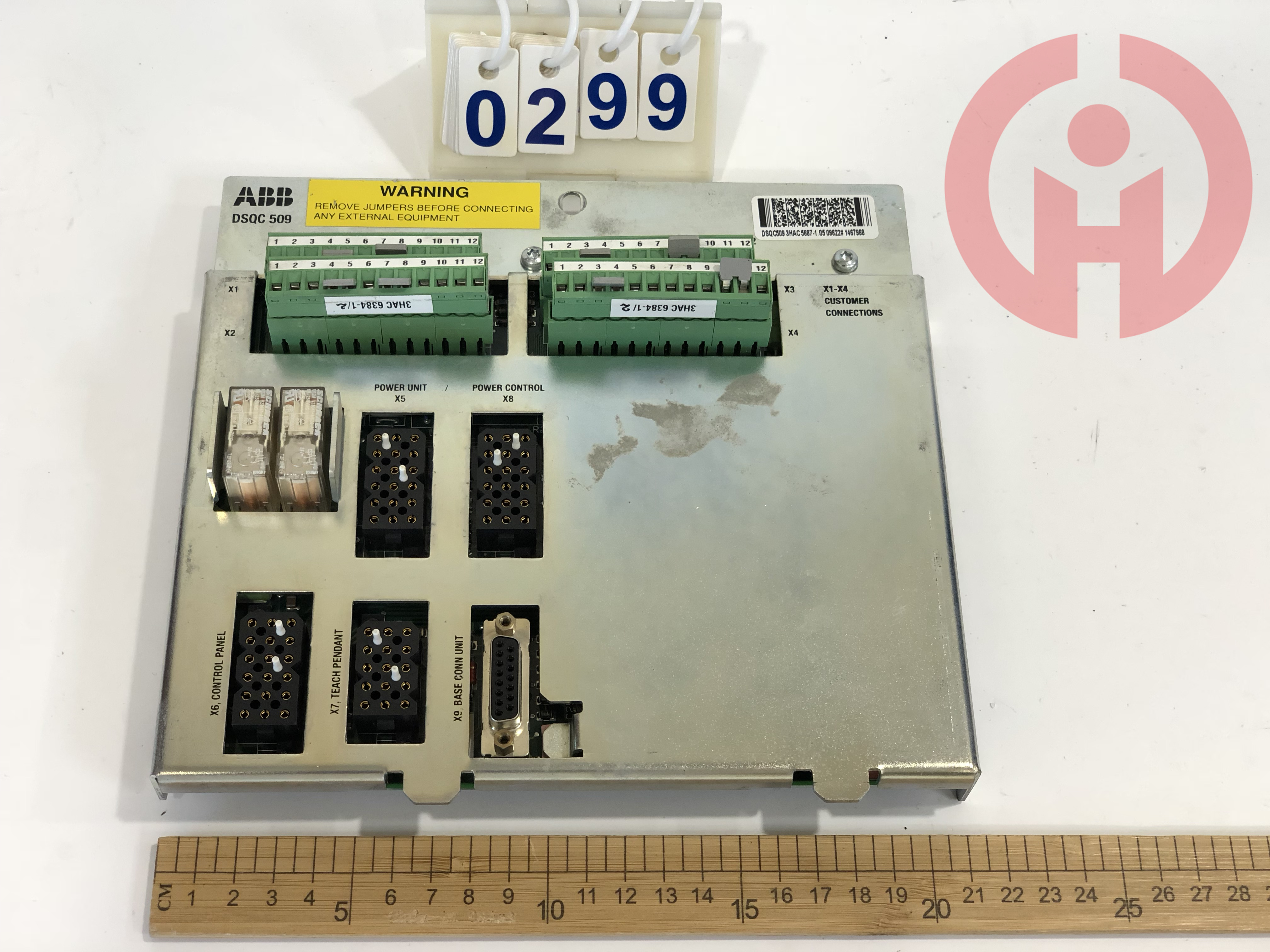ABB DSQC 509  3HAC5687-13HAC5687-1 Panel Board Unit, Connection Unit PLC Panel Unit