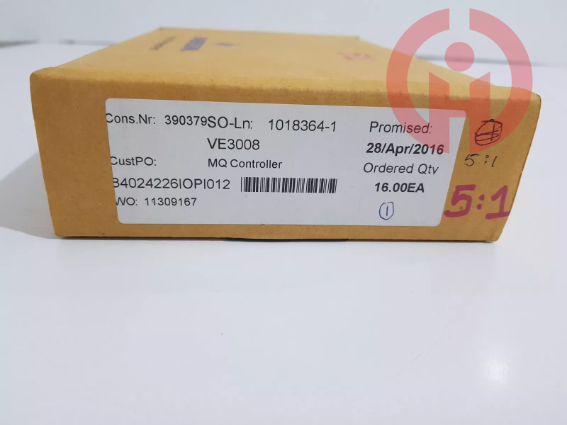 EMERSON MQ Controller Module  VE3008