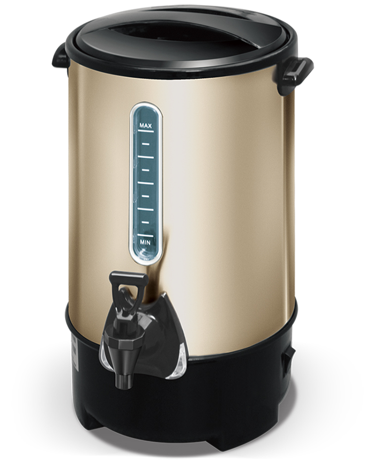 豪華型電熱開水桶30L（金色）