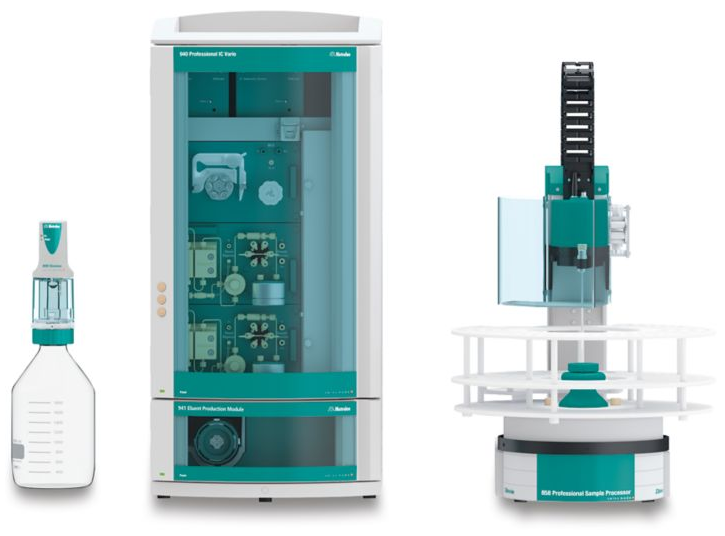 瑞士万通940 系列谱峰思维离子色谱系统