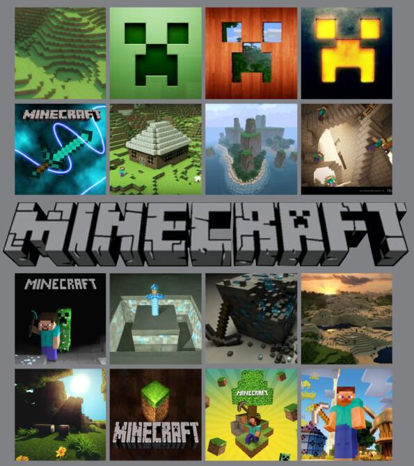 Minecraft Poster-like
