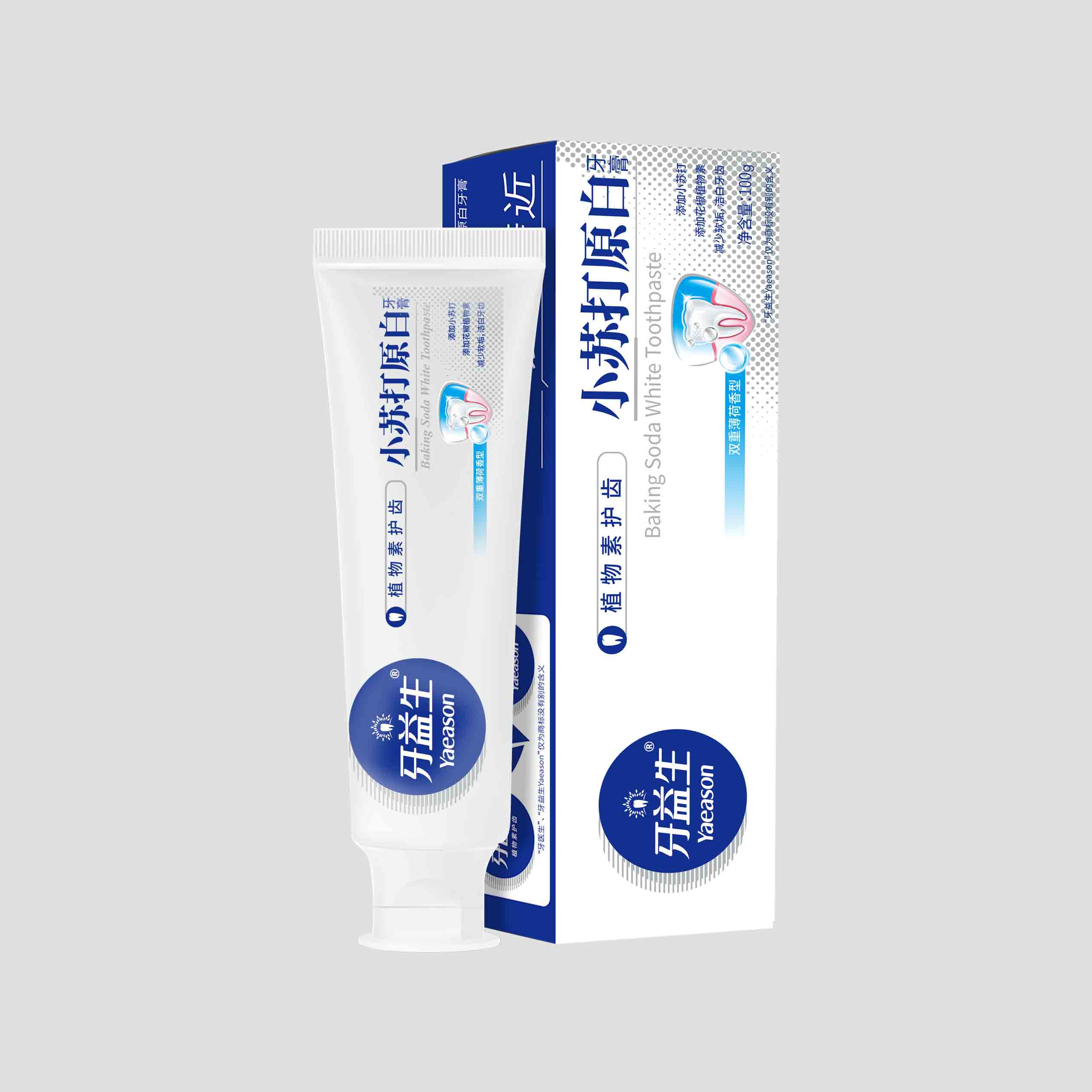 100g牙益生小苏打原白牙膏
