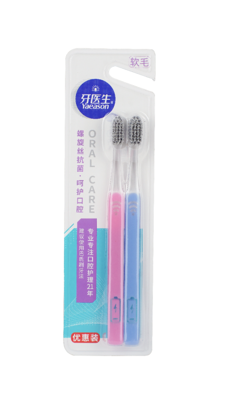 212牙医生螺旋丝抗菌牙刷
