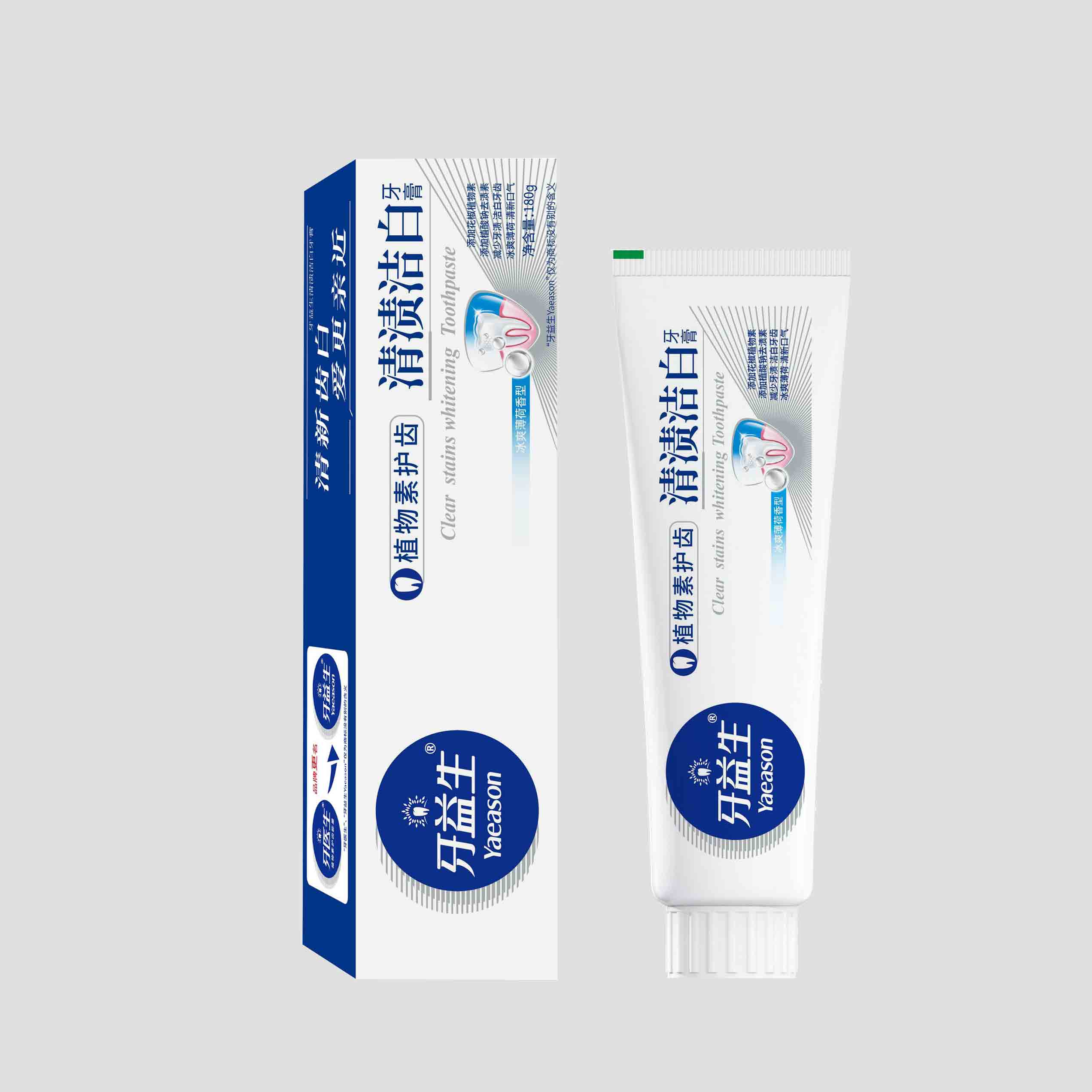 180g牙益生清渍洁白牙膏