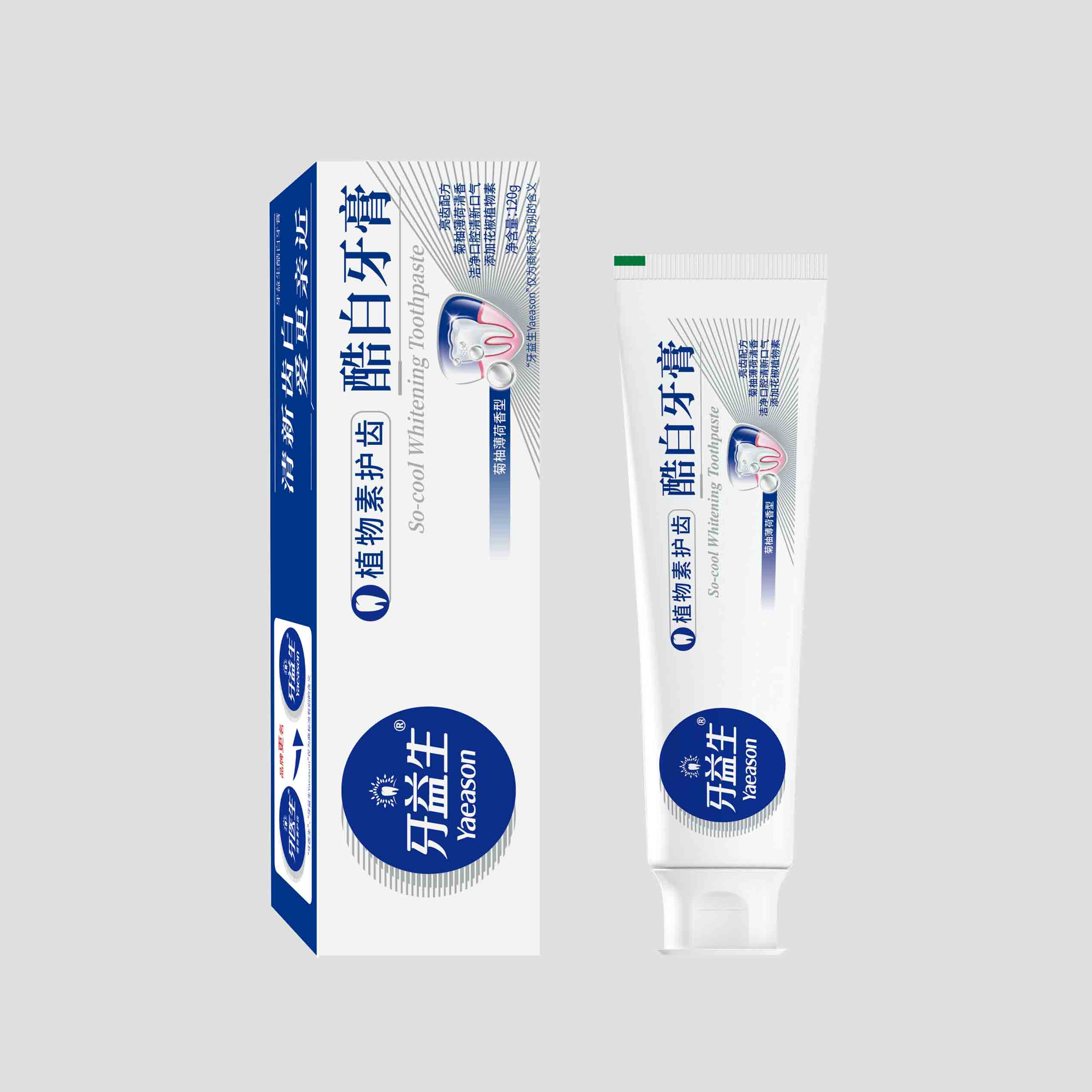 120g牙益生酷白牙膏