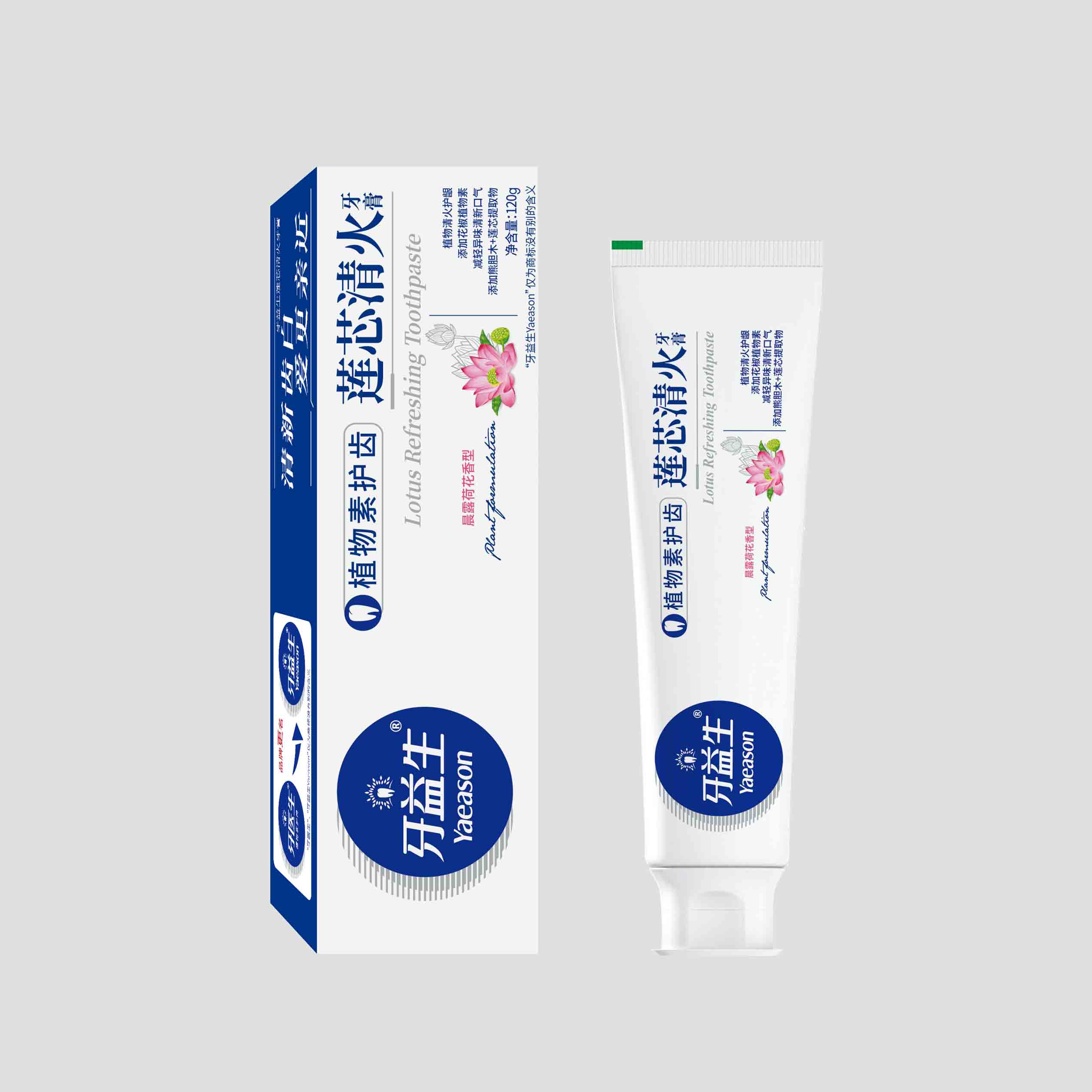 120g牙益生莲芯清火牙膏