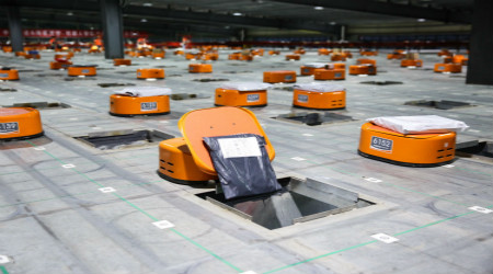 临沂申通智能分拣仓