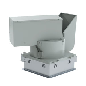 铰链安装向上排风机