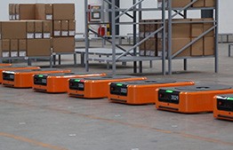 中创物流青岛南港智能仓库