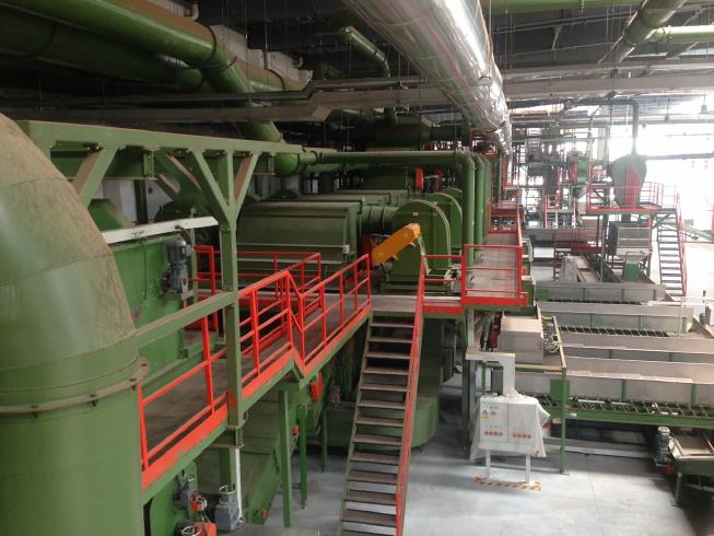 烟叶复烤行业打叶线项目