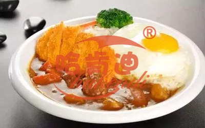 鳕鱼咖喱饭