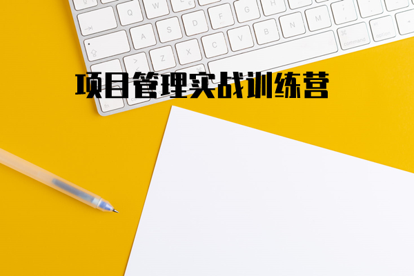 实战式项目管理训练营
