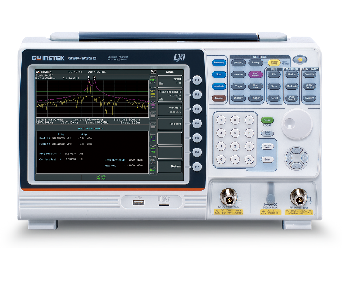 GSP-9330頻譜分析儀