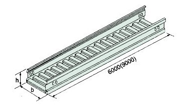 JNNH-P型托盘式节能耐腐蚀(透气型)电缆桥架