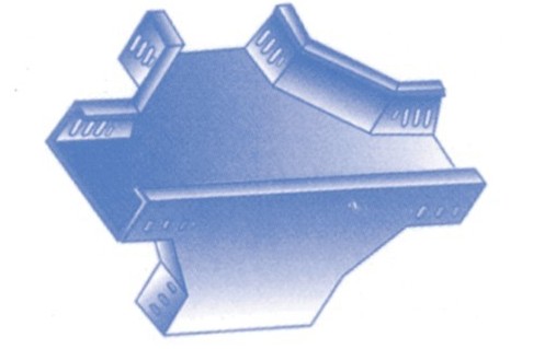 XQJ-ZC-槽式非标弯头下垂直四通