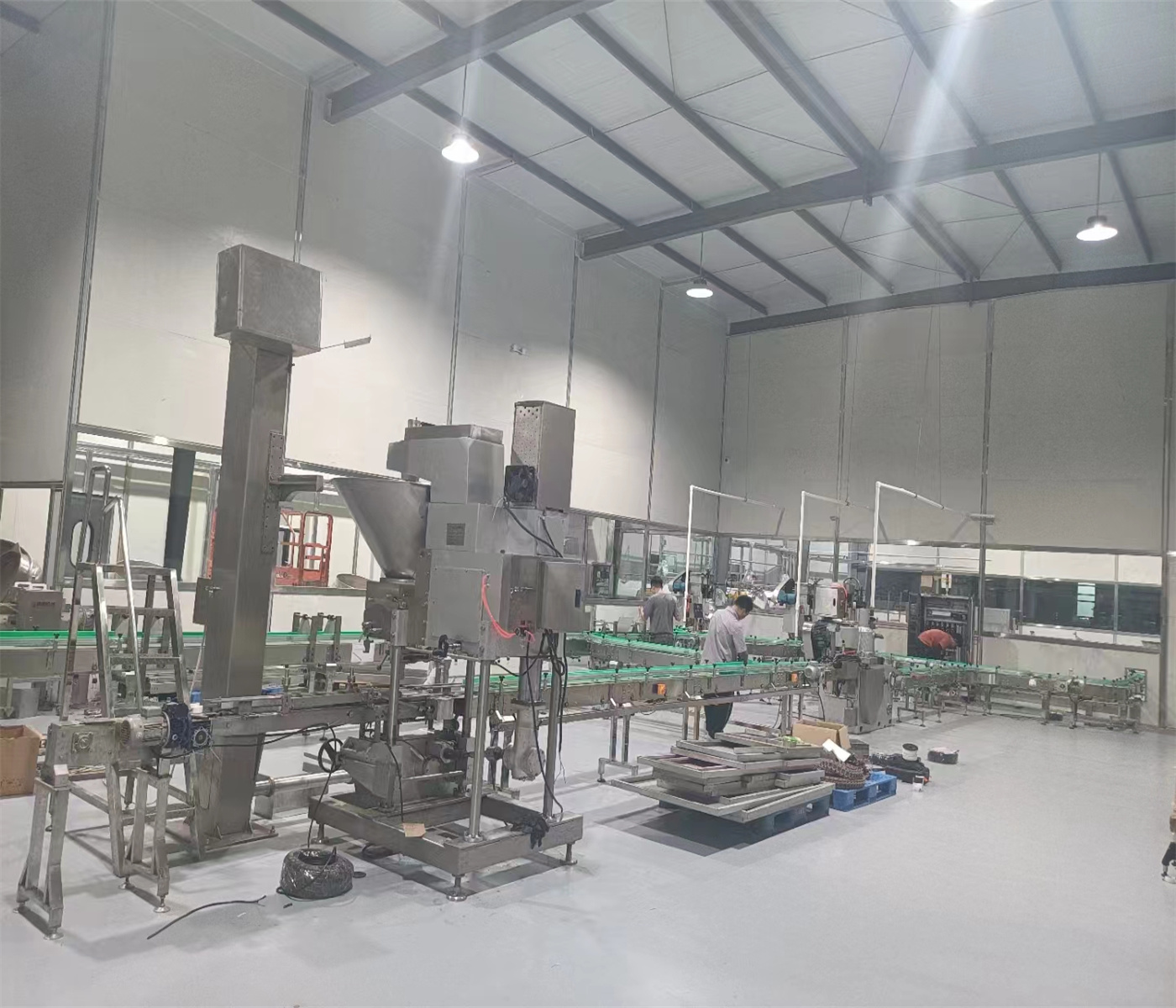 自动包装线在罐头厂的应用