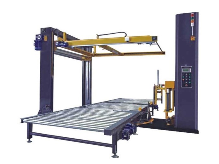 全自动在线式覆膜缠绕机