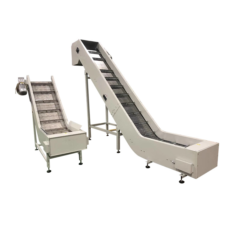 漏斗式链板爬坡机