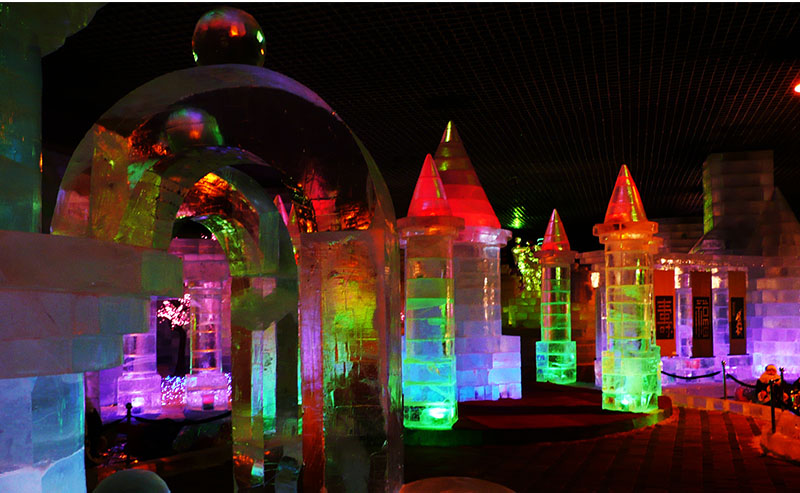 2009太阳岛冰雪艺术馆室内冰雪艺术精品工程