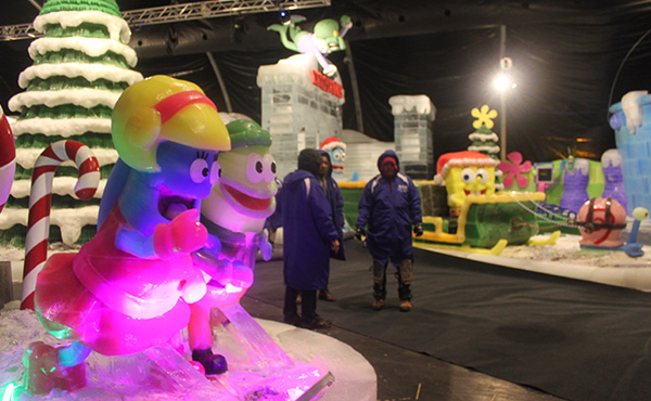瑞景冰雪——2015年美国休斯敦冰雪艺术展工程​​