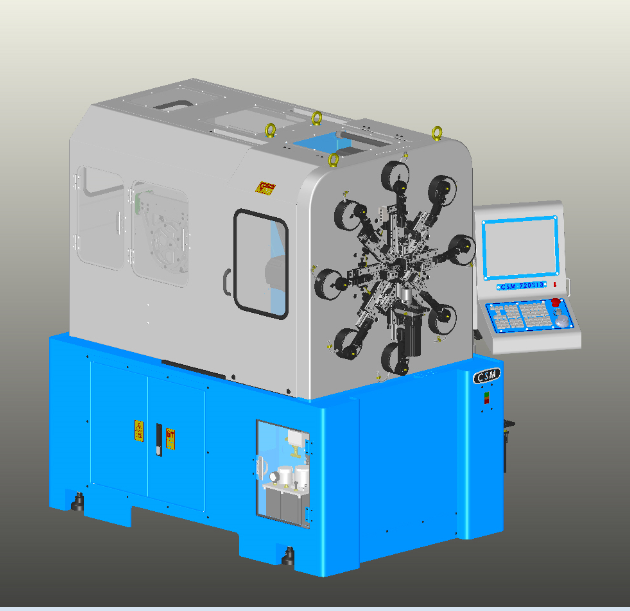 台湾强硕无凸轮弹簧机CSM-720S13