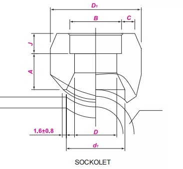 SOCKETOLET Sockolet-Drawing
