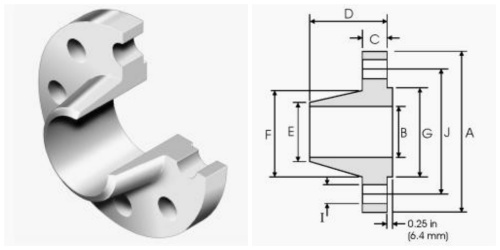 drawing of weld neck flange drawing of weld neck flange