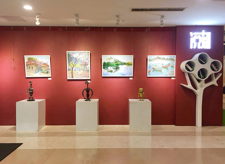 博物展馆壁纸制作