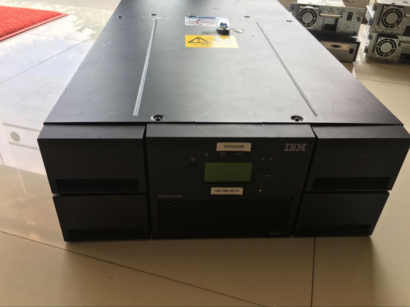 IBM TS3200驱动器报错