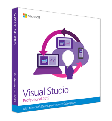 Visual Studio Professional with MSDN (2015)