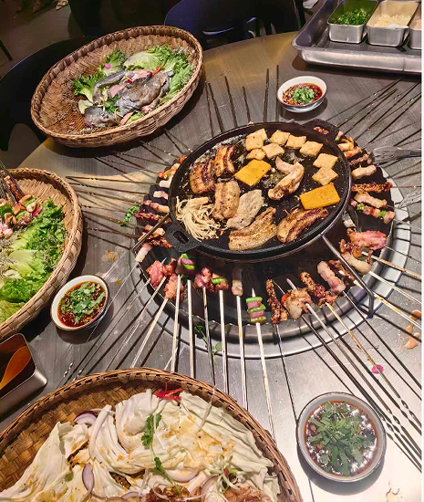 碳盆烧烤