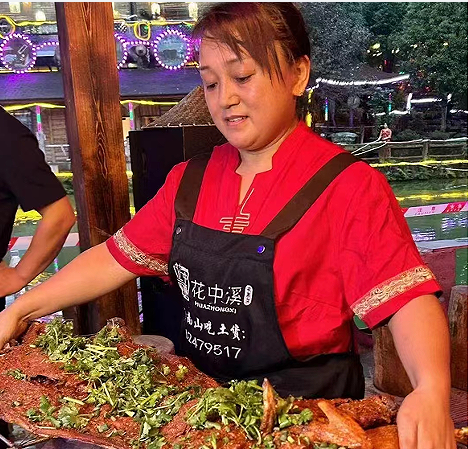 又到吃烤全羊的季节-我在花中溪等你