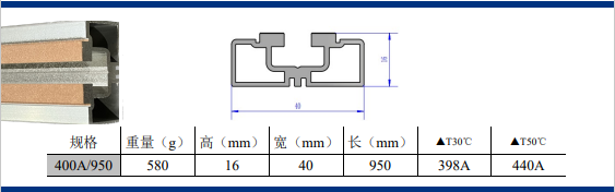 异型母排400A