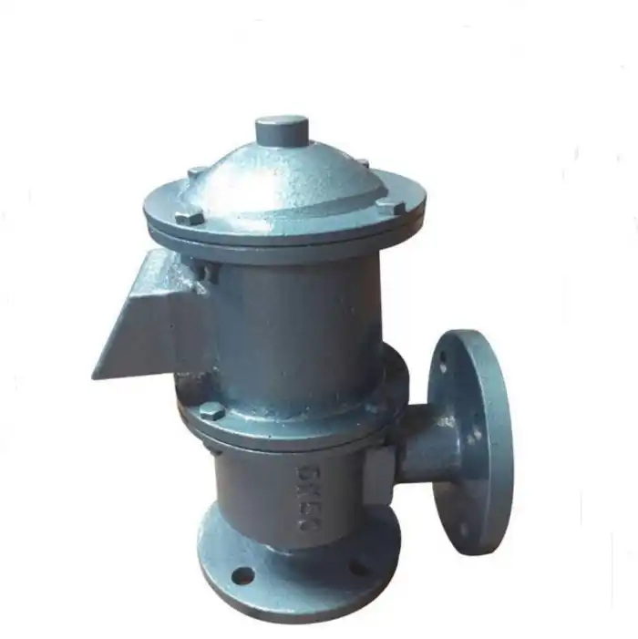 带吸入接管阻火呼吸阀  HXF-IIIZ型