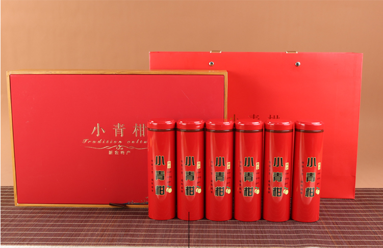 小青柑红色礼盒6筒装（红标）300g