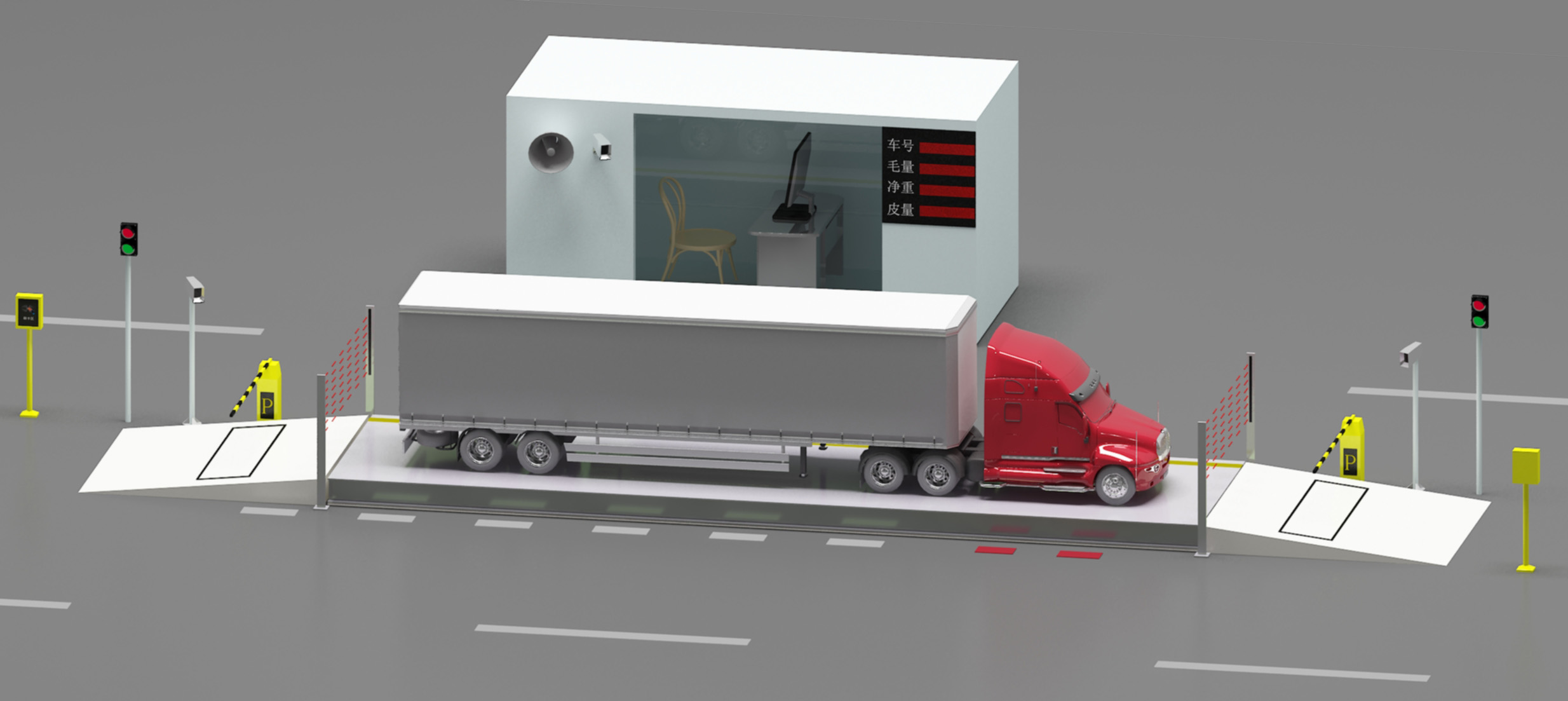 ​无人值守汽车衡：智能计量时代的效率革新者