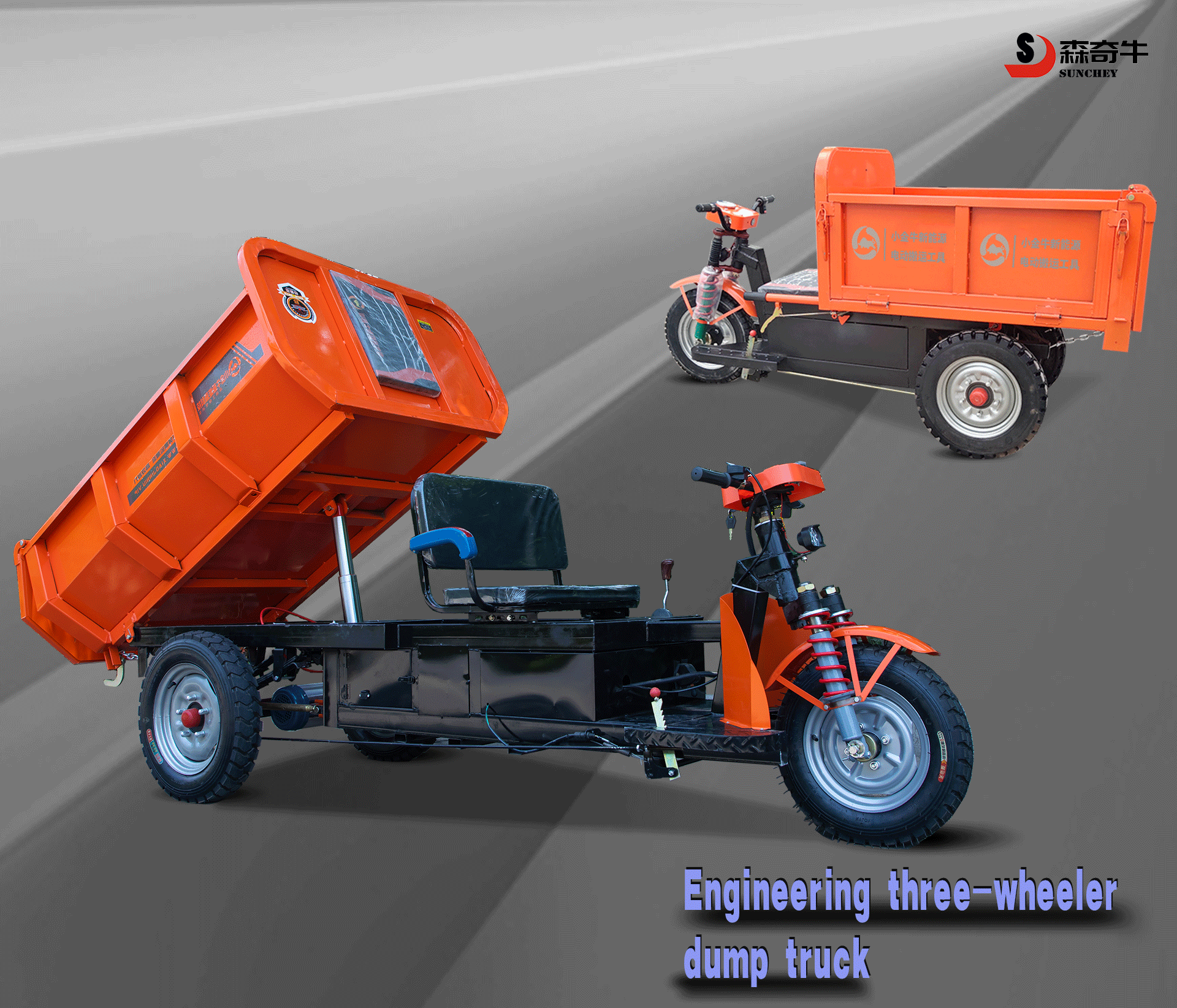 Engineering electric tricycle
