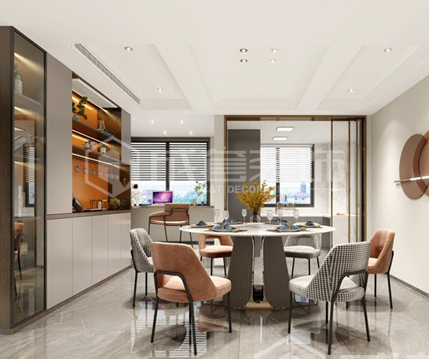 暖色系舒适惬意高级住宅