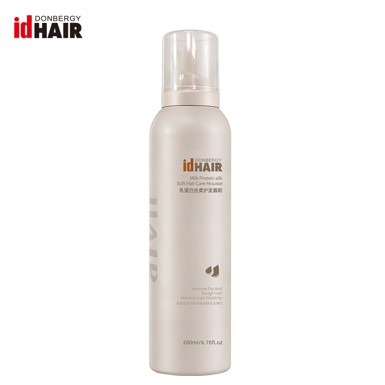 idHAIR乳蛋白丝柔护发慕斯  容量：200ml