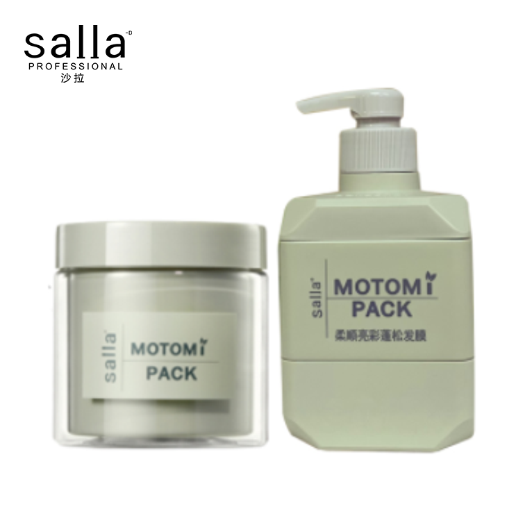 沙拉 柔顺亮彩蓬松发膜  容量：500ml