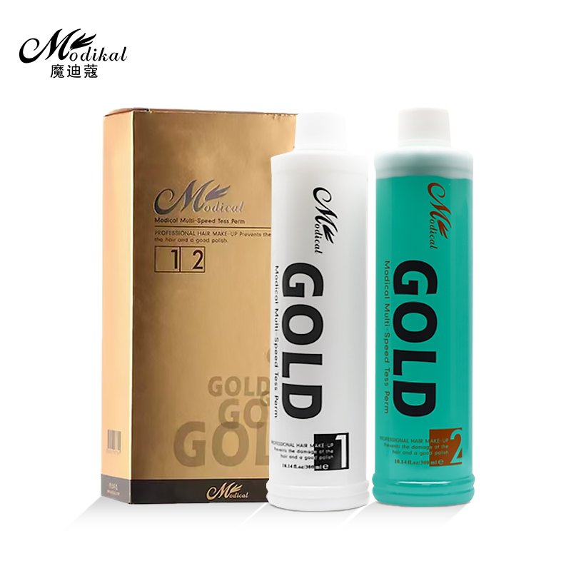 魔迪蔻  黃金香水燙發乳液 容量 300ml*2