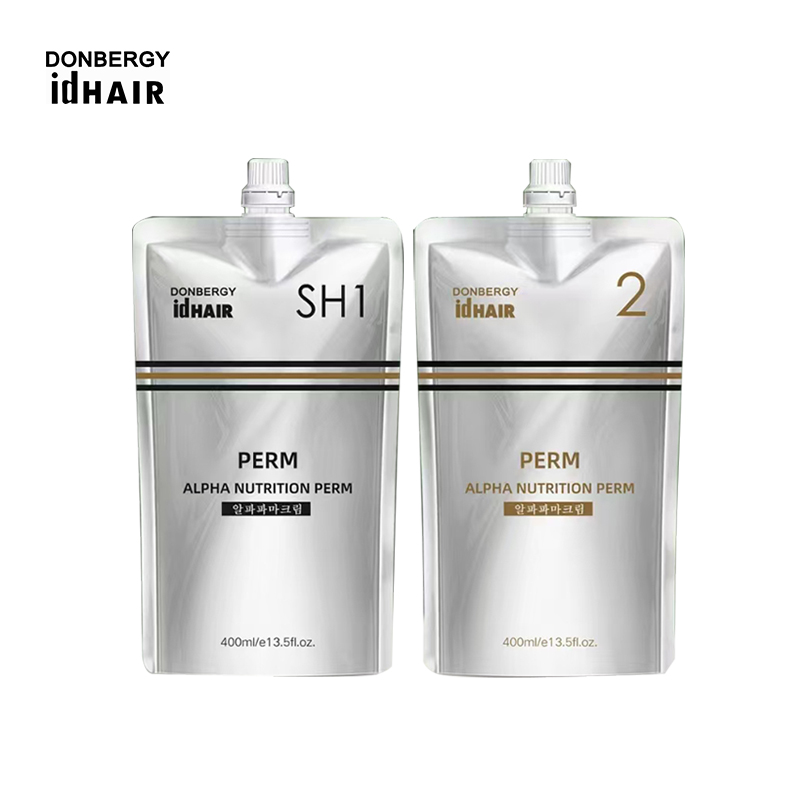 idHAIR 熱燙 （受損發質）PH8.2 容量：400*2