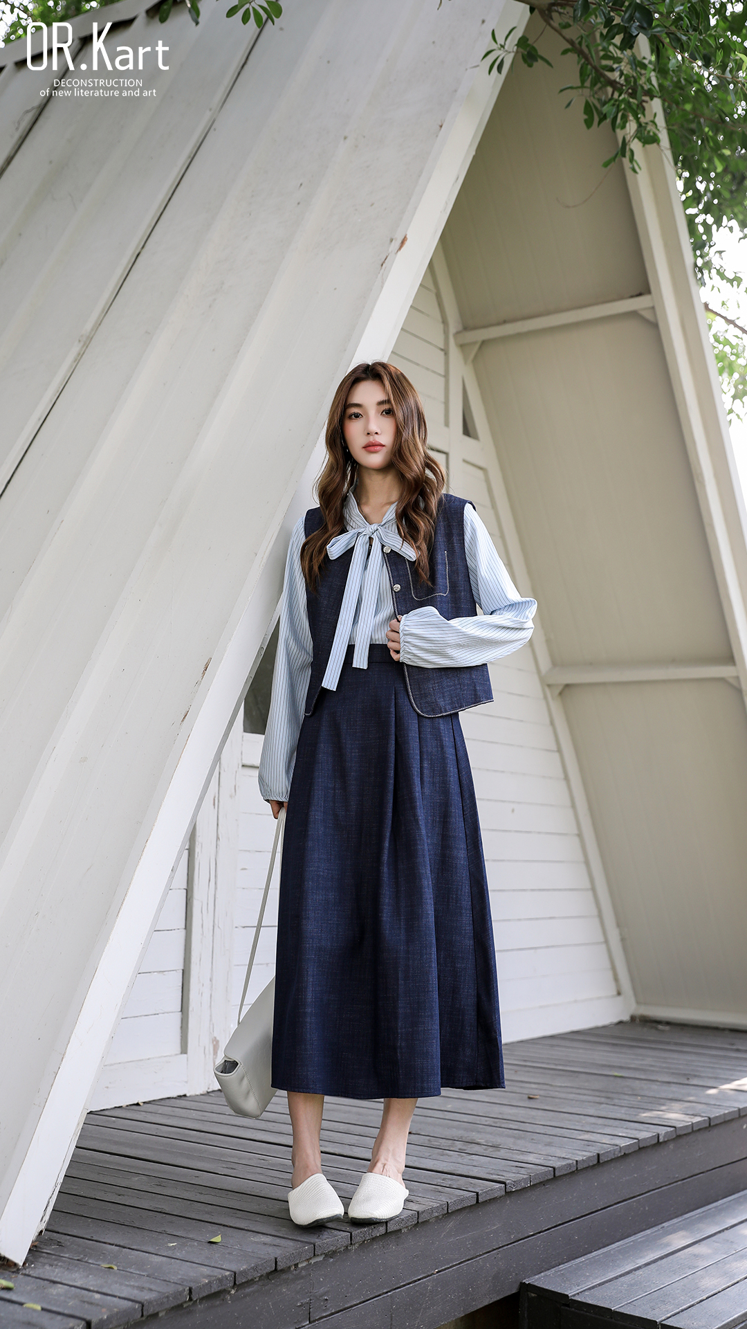 牛仔连衣裙套装